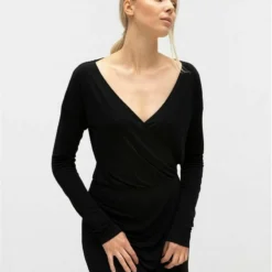 WRAP MIDI - Cocktailkleid/festliches Kleid - Black -Günstiges Fem Glanz Geschäft d3f35a65c41947b8b586f91fe6442390