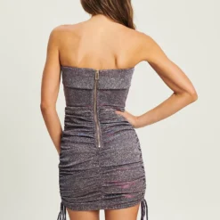 ALLIRA - Cocktailkleid/festliches Kleid - Metallic Blue -Günstiges Fem Glanz Geschäft d56cf15e09224a2a8472c05f478d7821