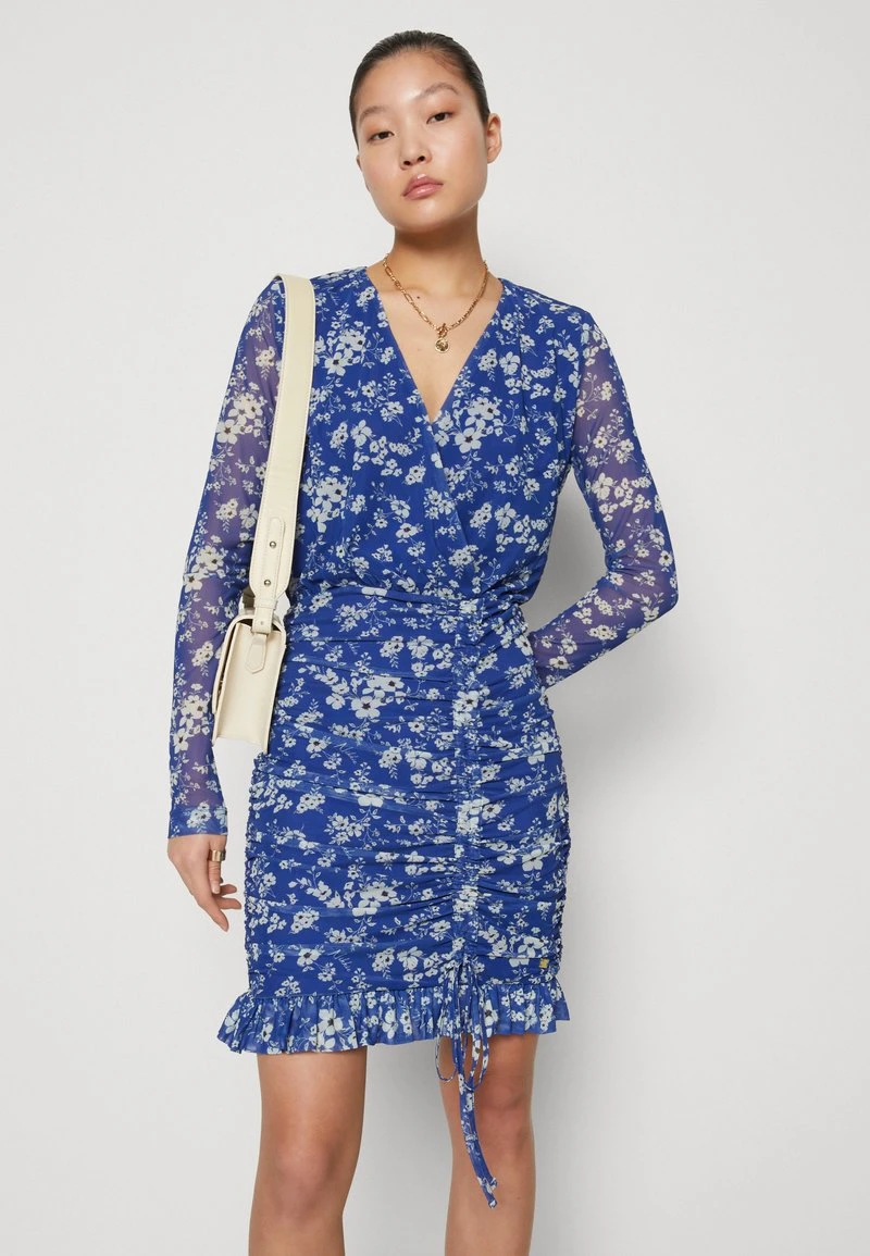 Nikkie FLOWER DRESS - Cocktailkleid/festliches Kleid - Royal Blue 4 Nikkie FLOWER DRESS - Cocktailkleid/festliches Kleid - Royal Blue – Bild 4