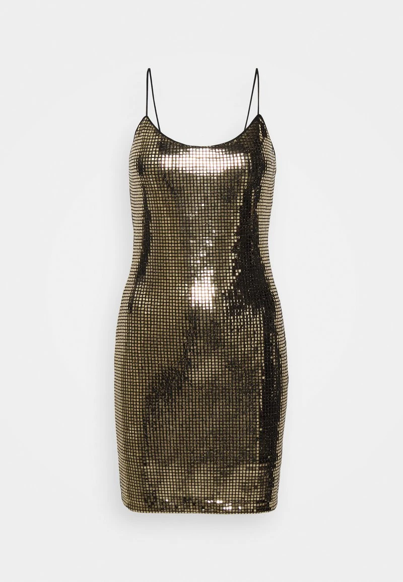 Alice + Olivia NELLE MINI - Cocktailkleid/festliches Kleid - Gold 5 Alice + Olivia NELLE MINI - Cocktailkleid/festliches Kleid - Gold – Bild 5