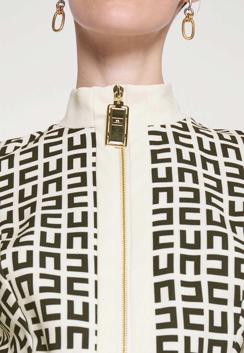 Elisabetta Franchi WOMEN'S DRESS - Cocktailkleid/festliches Kleid - Burro/nero 6 Elisabetta Franchi WOMEN'S DRESS - Cocktailkleid/festliches Kleid - Burro/nero – Bild 6