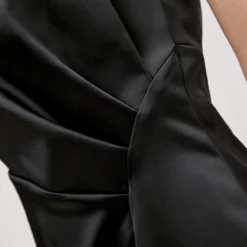 Comma MIT RAFFUNG - Cocktailkleid/festliches Kleid - Schwarz -Günstiges Fem Glanz Geschäft d71934830aff4552a2afc6e022d46ef2