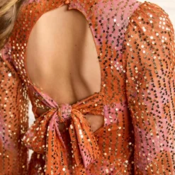 Next LONG SLEEVE SEQUIN - Cocktailkleid/festliches Kleid - Sunset Orange 8 Next LONG SLEEVE SEQUIN - Cocktailkleid/festliches Kleid - Sunset Orange -Günstiges Fem Glanz Geschäft d77c8d144ebd4d7497ae9c4f6ac04a83