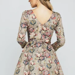 LUCRETIA - Cocktailkleid/festliches Kleid - Beige -Günstiges Fem Glanz Geschäft d7cfdcedb68945aba13e82e615e87705