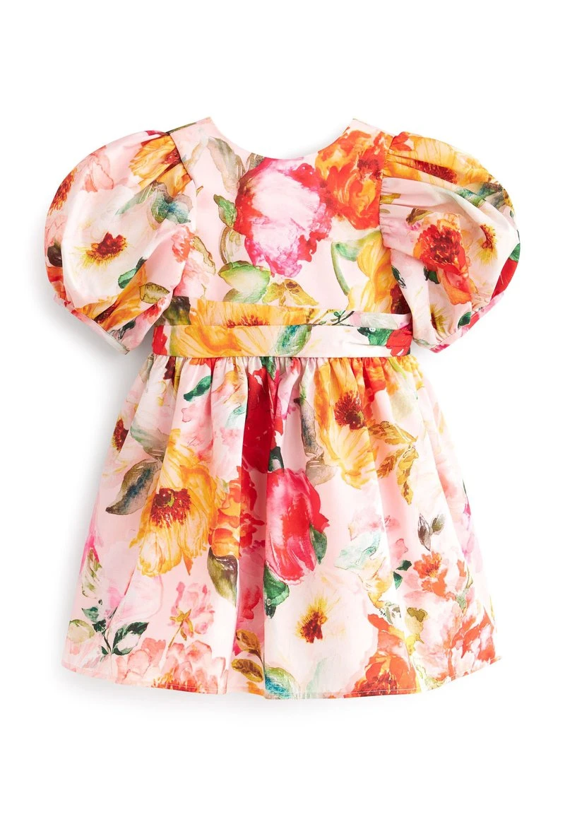 Next PRINTED TAFFETA PARTY STANDARD - Cocktailkleid/festliches Kleid - Pink Yellow Floral 2 Next PRINTED TAFFETA PARTY STANDARD - Cocktailkleid/festliches Kleid - Pink Yellow Floral – Bild 2