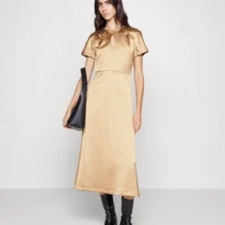 Boss DIDEKA - Cocktailkleid/festliches Kleid - Medium Beige 8 Boss DIDEKA - Cocktailkleid/festliches Kleid - Medium Beige -Günstiges Fem Glanz Geschäft d841bcf49299405aad1ee9609e37e551