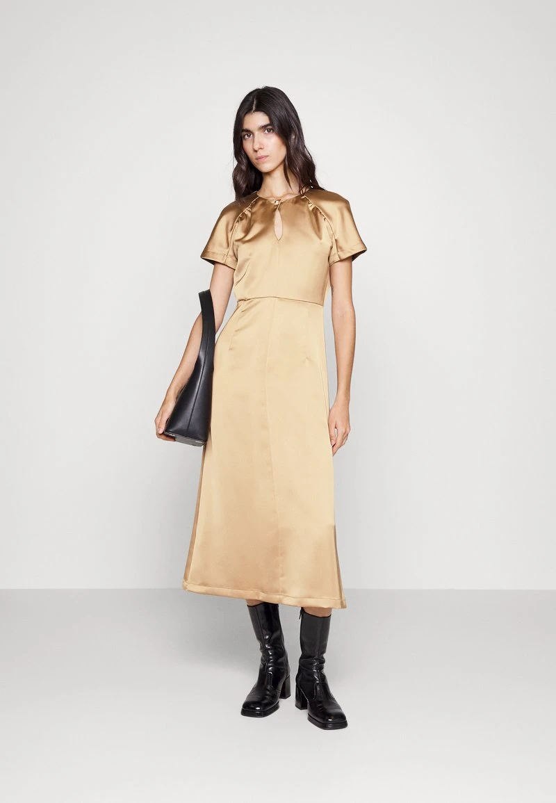 Boss DIDEKA - Cocktailkleid/festliches Kleid - Medium Beige 3 Boss DIDEKA - Cocktailkleid/festliches Kleid - Medium Beige – Bild 3