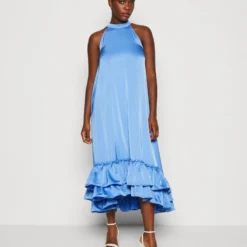 YASELEANOR HALTERNECK LONG DRESS - Cocktailkleid/festliches Kleid - Blue Bonnet