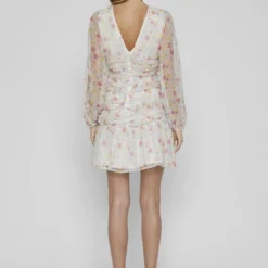 Vila VISOPHIA O NECK SHORT DRESS - Cocktailkleid/festliches Kleid - Birch -Günstiges Fem Glanz Geschäft daad55ea6e8b4addad23e7e68340da6d