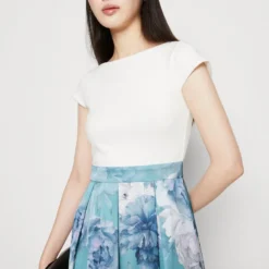 SWING DRESS - Cocktailkleid/festliches Kleid - Turqouise/multi 9 SWING DRESS - Cocktailkleid/festliches Kleid - Turqouise/multi -Günstiges Fem Glanz Geschäft dda47cc213174fa6b7fdcdcde7c62faf