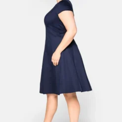 Sheego Cocktailkleid/festliches Kleid - Marine -Günstiges Fem Glanz Geschäft df1f872715d745db8c1dcb702c70d998