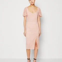 Wal G MIDI DRESS - Cocktailkleid/festliches Kleid - Light Pink