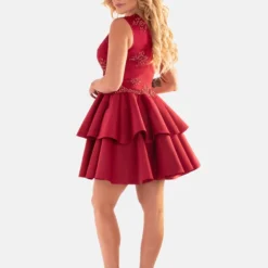 KARIEELA - Cocktailkleid/festliches Kleid - Claret -Günstiges Fem Glanz Geschäft dfcb7d47732c4a11b28a6bed7a948776