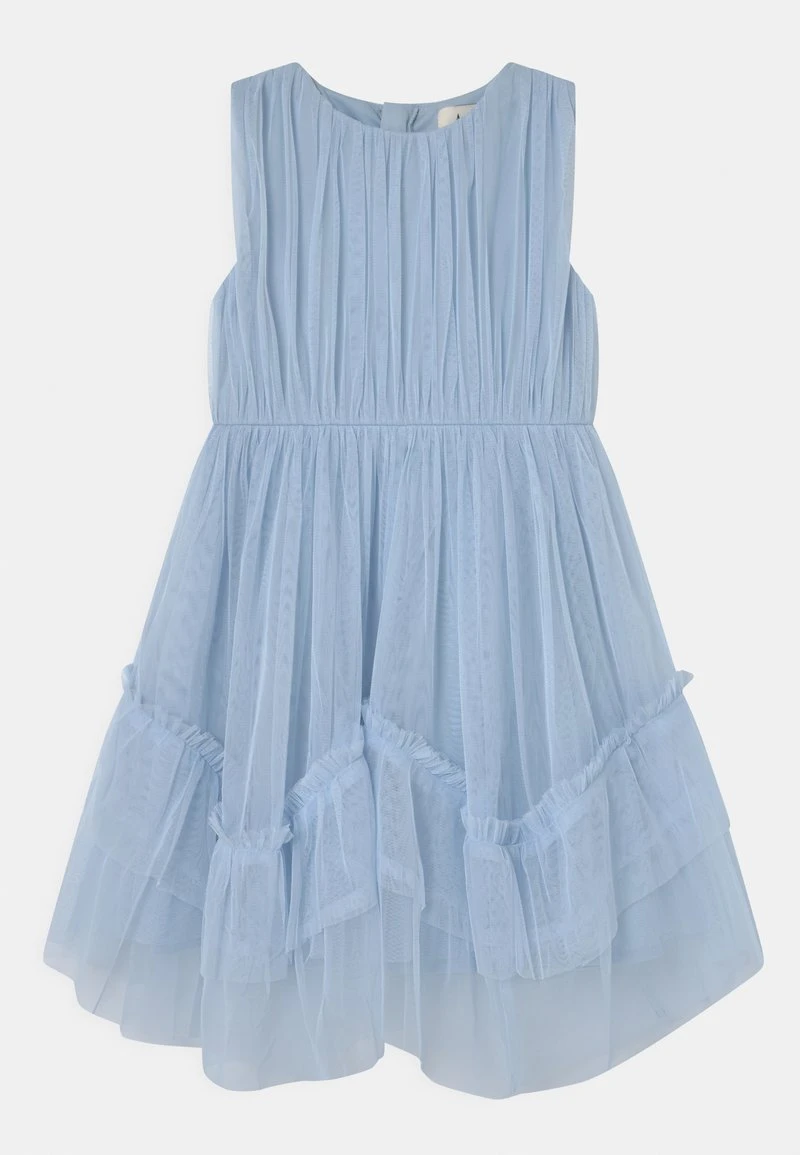 RUFFLE HEM SLEEVELESS DRESS - Cocktailkleid/festliches Kleid - Ballad Blue 4 RUFFLE HEM SLEEVELESS DRESS - Cocktailkleid/festliches Kleid - Ballad Blue – Bild 4