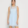 Vero Moda VMMIA SHORT DRESS - Cocktailkleid/festliches Kleid - Blue Bell