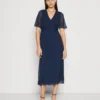 Vero Moda VMMIA S/S 7/8 EXP - Cocktailkleid/festliches Kleid - Navy