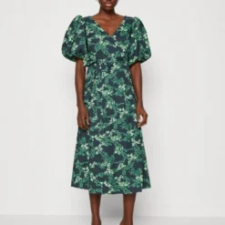 Gestuz OMAIA WRAP DRESS - Cocktailkleid/festliches Kleid - Green