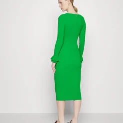 MICHAEL Michael Kors RUFFLE CUFF - Cocktailkleid/festliches Kleid - Spring Green -Günstiges Fem Glanz Geschäft e2131f5739e84c5487fd9dd95254a283