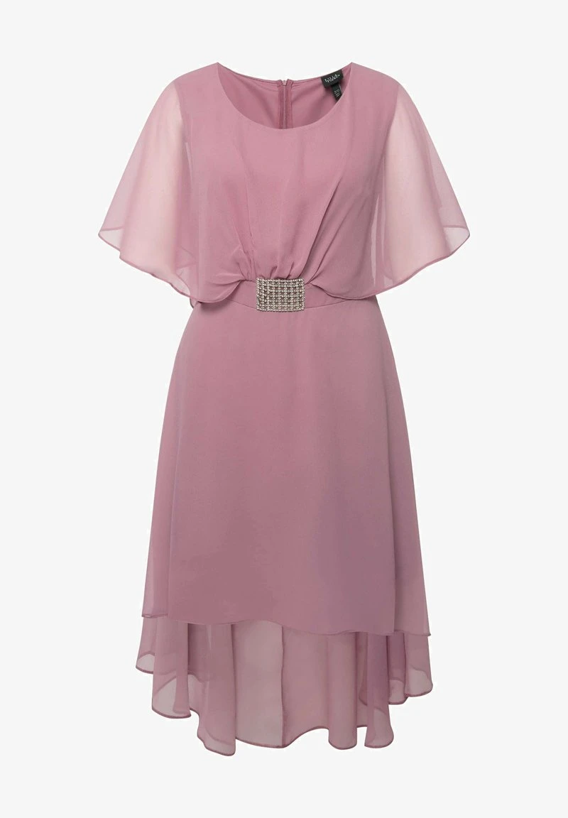 Ulla Popken DÉCOLLETÉ EN V MANCHES COURTES - Cocktailkleid/festliches Kleid - Rose Antique 5 Ulla Popken DÉCOLLETÉ EN V MANCHES COURTES - Cocktailkleid/festliches Kleid - Rose Antique – Bild 5