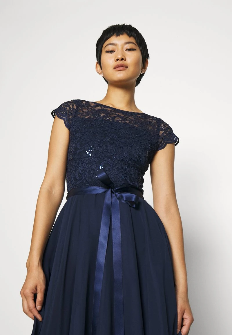 SWING DRESS - Cocktailkleid/festliches Kleid - Marine 4 SWING DRESS - Cocktailkleid/festliches Kleid - Marine – Bild 4