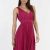 Faina MIDI - Cocktailkleid/festliches Kleid - Pink