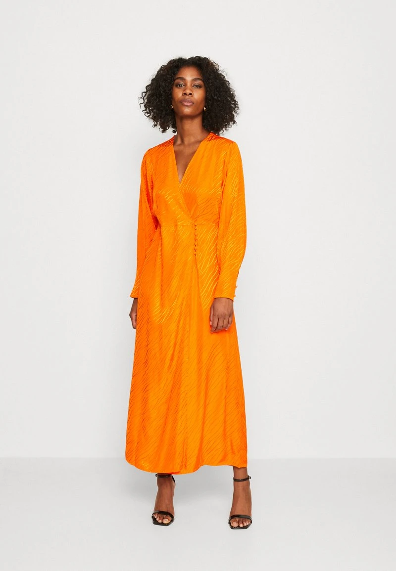 Selected Femme SLFABIENNE ANKLE WRAP DRESS - Cocktailkleid/festliches Kleid - Orangeade 1 Selected Femme SLFABIENNE ANKLE WRAP DRESS - Cocktailkleid/festliches Kleid - Orangeade