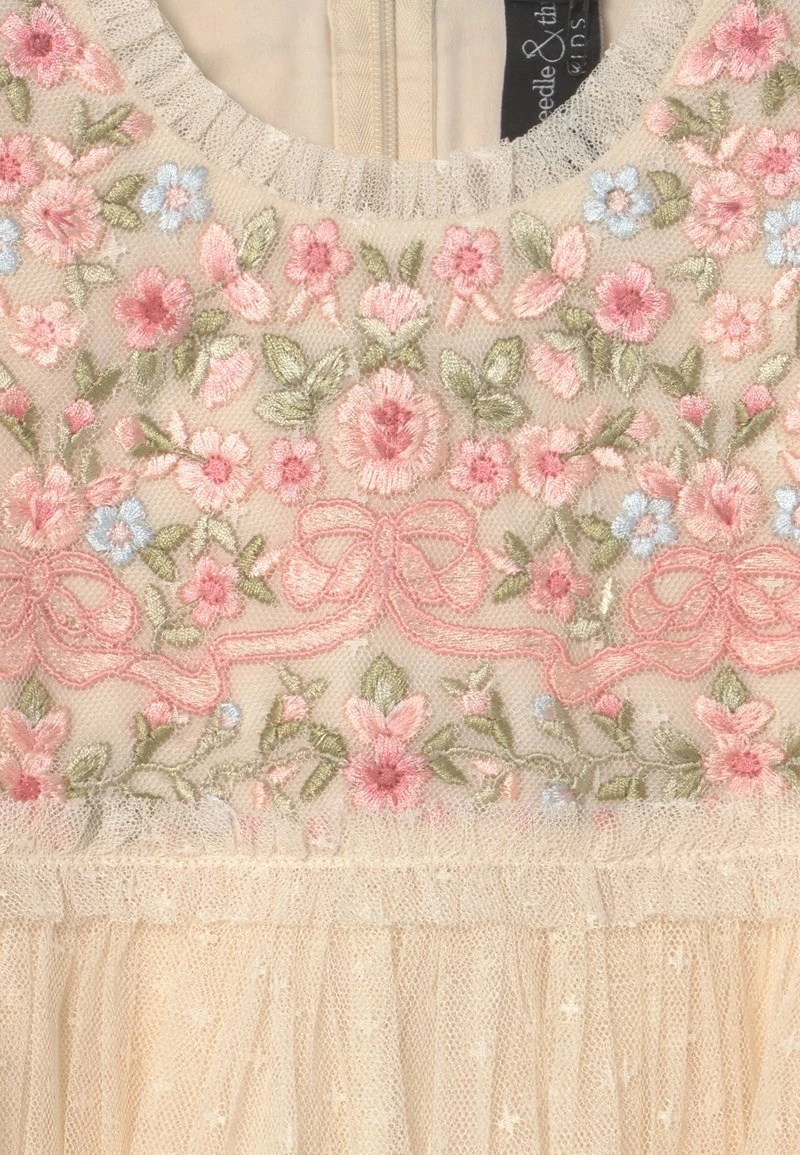 Needle & Thread RIBBON BOUQUET BODICE KIDS DRESS - Cocktailkleid/festliches Kleid - Champagne/pink 3 Needle & Thread RIBBON BOUQUET BODICE KIDS DRESS - Cocktailkleid/festliches Kleid - Champagne/pink – Bild 3