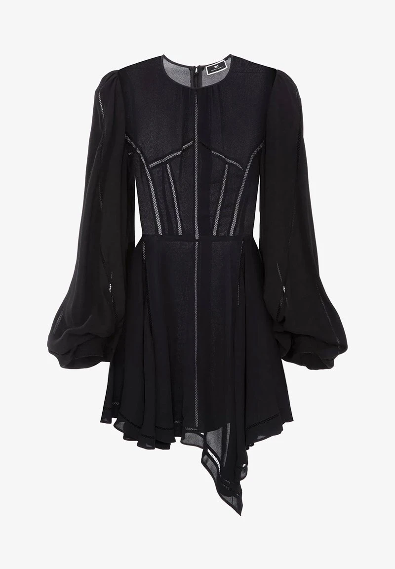 Elisabetta Franchi Cocktailkleid/festliches Kleid - Nero 5 Elisabetta Franchi Cocktailkleid/festliches Kleid - Nero – Bild 5