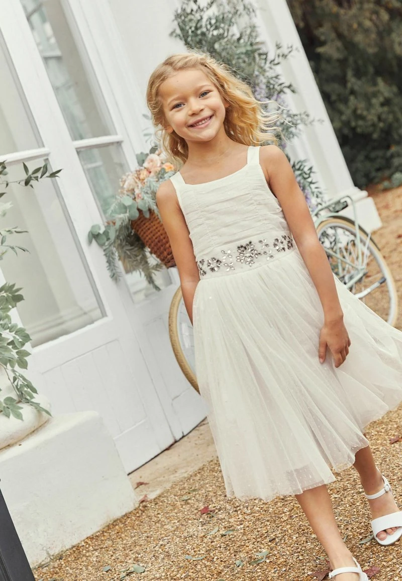 Next EMBELLISHED BRIDESMAID STANDARD - Cocktailkleid/festliches Kleid - Vintage Ivory Cream 1 Next EMBELLISHED BRIDESMAID STANDARD - Cocktailkleid/festliches Kleid - Vintage Ivory Cream