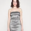 ELORA DRESS - Cocktailkleid/festliches Kleid - Silver-coloured