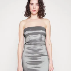 ELORA DRESS - Cocktailkleid/festliches Kleid - Silver-coloured