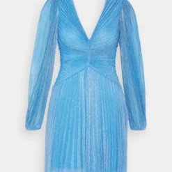 Forever New MADISON PLEATED PLISSE MINI - Cocktailkleid/festliches Kleid - Blue -Günstiges Fem Glanz Geschäft ea60597f03534f1bad288d979daa8624
