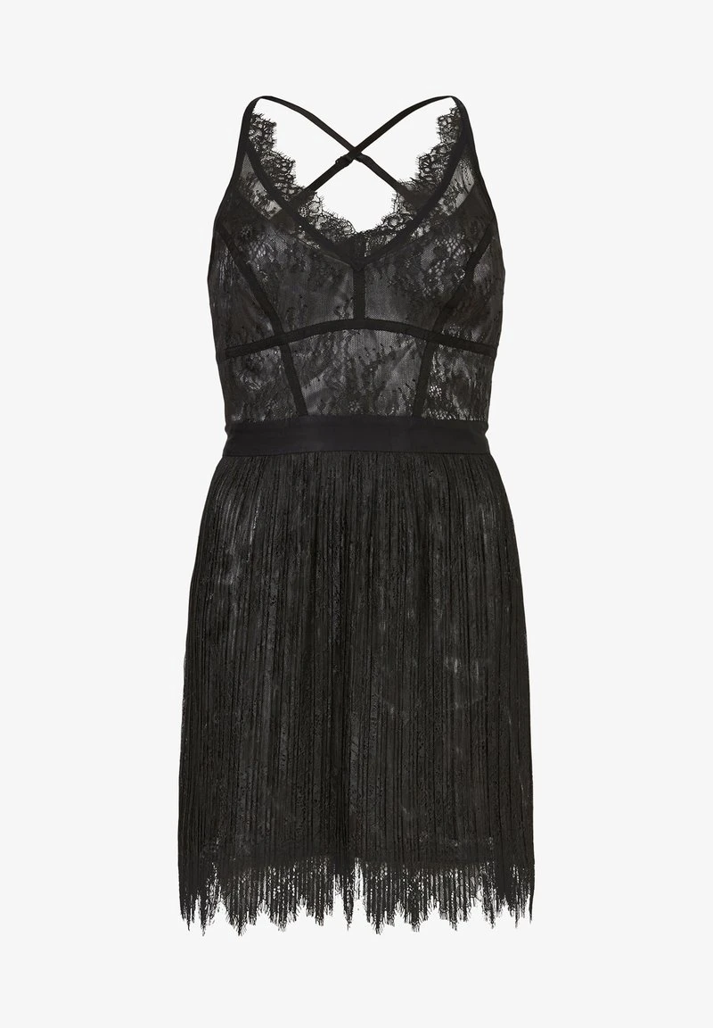 AllSaints ALANI LACE - Cocktailkleid/festliches Kleid - Black 2 AllSaints ALANI LACE - Cocktailkleid/festliches Kleid - Black – Bild 2