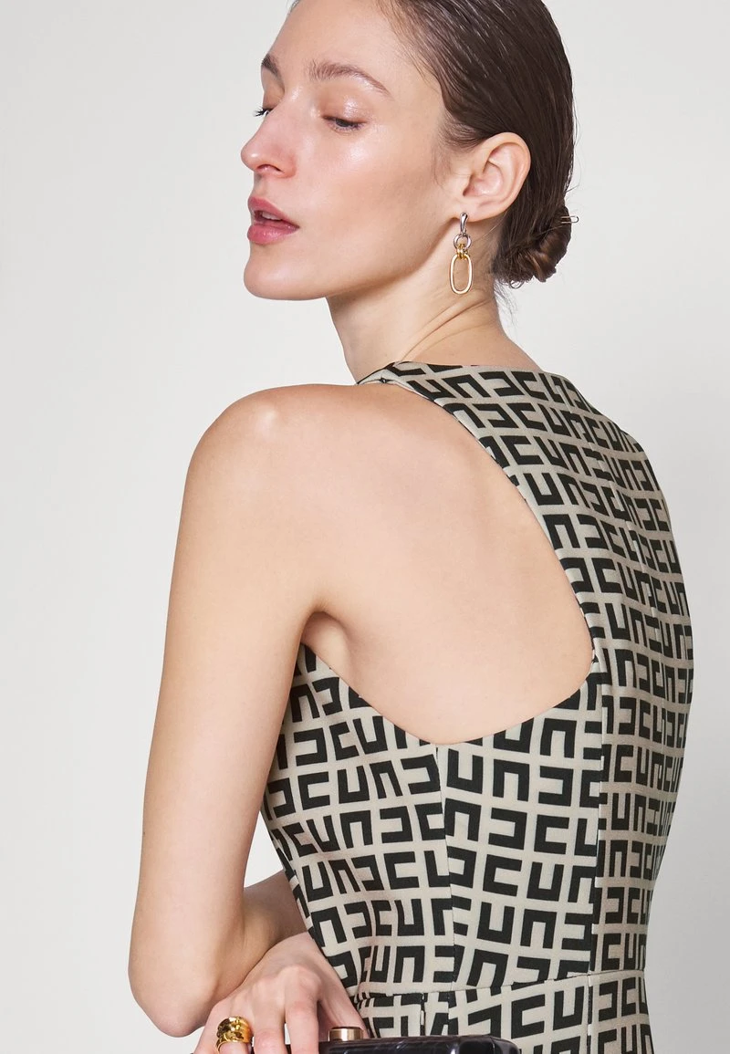 Elisabetta Franchi WOMEN'S DRESS - Cocktailkleid/festliches Kleid - Tortora/nero 5 Elisabetta Franchi WOMEN'S DRESS - Cocktailkleid/festliches Kleid - Tortora/nero – Bild 5