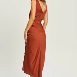 ELIJAH - Cocktailkleid/festliches Kleid - Copper -Günstiges Fem Glanz Geschäft ebb6253819244b419a566eb7f6eccfb4