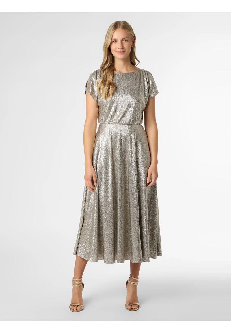 SWING Cocktailkleid/festliches Kleid - Gold Silber 1 SWING Cocktailkleid/festliches Kleid - Gold Silber