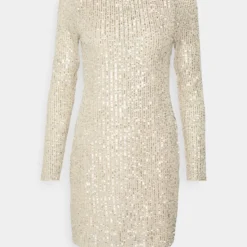 Abercrombie & Fitch PARTY LOW BACK MINI DRESS - Cocktailkleid/festliches Kleid - Silver-coloured 11 Abercrombie & Fitch PARTY LOW BACK MINI DRESS - Cocktailkleid/festliches Kleid - Silver-coloured -Günstiges Fem Glanz Geschäft eda6f7bd2e934846940218ba9ba7edee