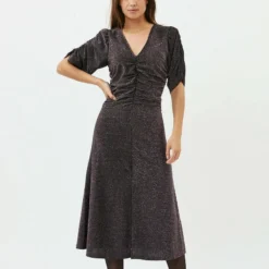 Moves GLITERA - Cocktailkleid/festliches Kleid - Brown