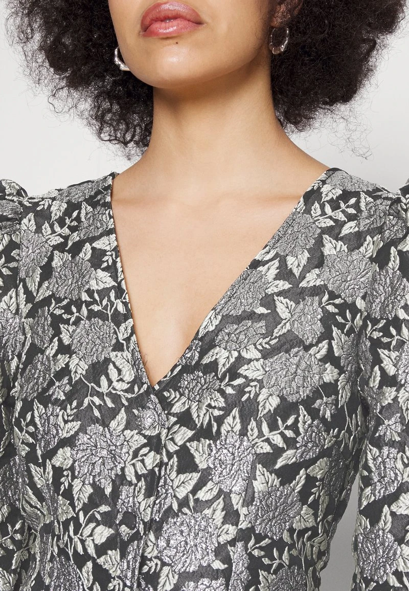 PCMERCY V NECK DRESS - Cocktailkleid/festliches Kleid - Black 5 PCMERCY V NECK DRESS - Cocktailkleid/festliches Kleid - Black – Bild 5