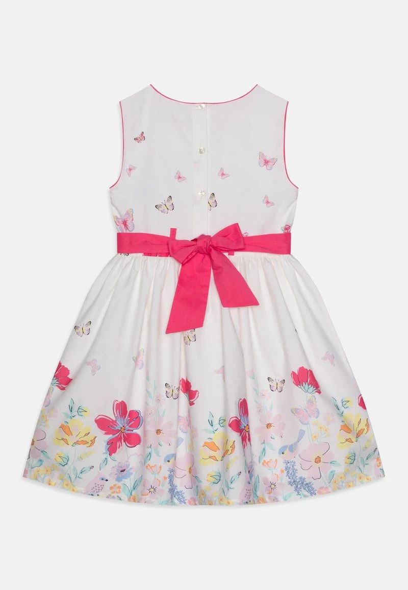 MULTI FLOWER DRESS - Cocktailkleid/festliches Kleid - Ecru 2 MULTI FLOWER DRESS - Cocktailkleid/festliches Kleid - Ecru – Bild 2