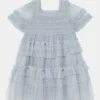 Needle & Thread PEACHES SMOCKED KIDS DRESS - Cocktailkleid/festliches Kleid - Blue