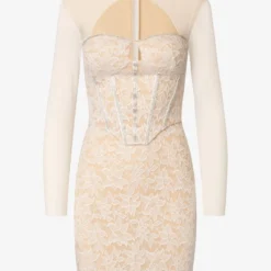 PARTY - Cocktailkleid/festliches Kleid - Weiss -Günstiges Fem Glanz Geschäft f3f309d4f74649c282cfd7662c07538d