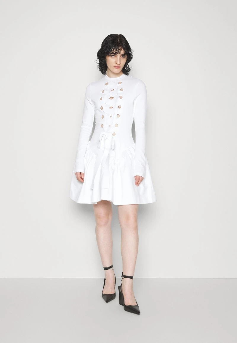 Christopher Kane BOUND CUPCAKE DRESS WITH EYELETS - Cocktailkleid/festliches Kleid - White 6 Christopher Kane BOUND CUPCAKE DRESS WITH EYELETS - Cocktailkleid/festliches Kleid - White – Bild 6