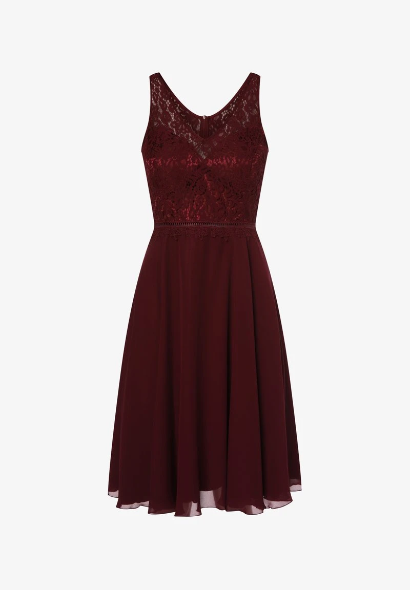 Cocktailkleid/festliches Kleid - Bordeaux 4 Cocktailkleid/festliches Kleid - Bordeaux – Bild 4