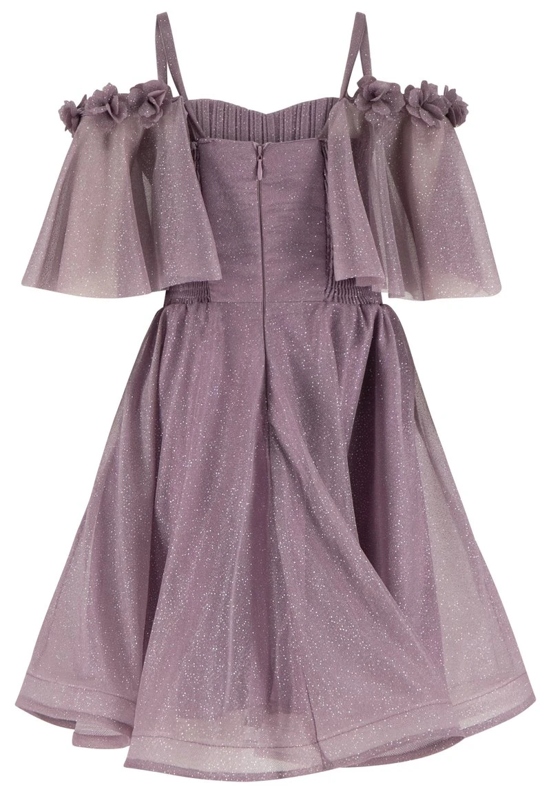 MIT TRÄGERN - Cocktailkleid/festliches Kleid - Flieder 2 MIT TRÄGERN - Cocktailkleid/festliches Kleid - Flieder – Bild 2