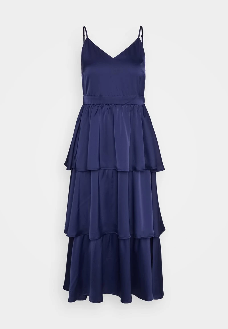 YASCAM STRAP MIDI DRESS - Cocktailkleid/festliches Kleid - Evening Blue 5 YASCAM STRAP MIDI DRESS - Cocktailkleid/festliches Kleid - Evening Blue – Bild 5