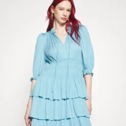 Maje RADJINETTE - Cocktailkleid/festliches Kleid - Light Blue 11 Maje RADJINETTE - Cocktailkleid/festliches Kleid - Light Blue -Günstiges Fem Glanz Geschäft f7ad3ad5295346c3b3073a1333013253