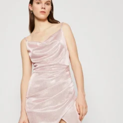 Wal G PARTY HALLIS SHIMMER MIDI - Cocktailkleid/festliches Kleid - Pink -Günstiges Fem Glanz Geschäft f7f664482b9e4ed1b376bbdec9fbccd6