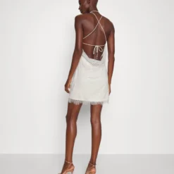 Patrizia Pepe ABITO DRESS - Cocktailkleid/festliches Kleid - Silver-coloured Lace 9 Patrizia Pepe ABITO DRESS - Cocktailkleid/festliches Kleid - Silver-coloured Lace -Günstiges Fem Glanz Geschäft f80c27416aa549f3be15864c239e7b70