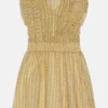 Zadig & Voltaire DRESS - Cocktailkleid/festliches Kleid - Gold Yellow